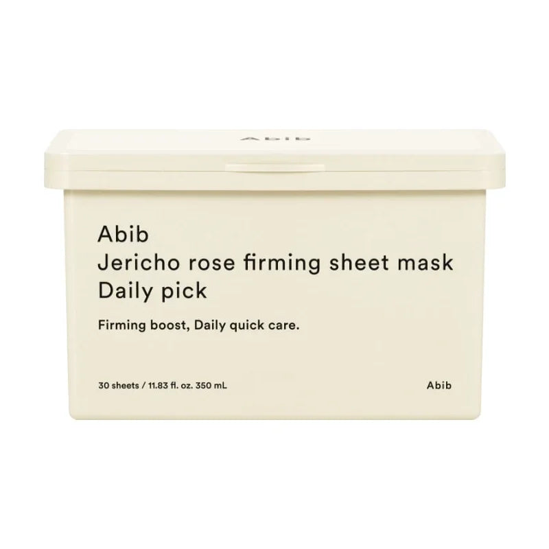 Abib Jericho Rose Firming Sheet Mask Daily Pick med 30 sheet masks och 350 ml essence