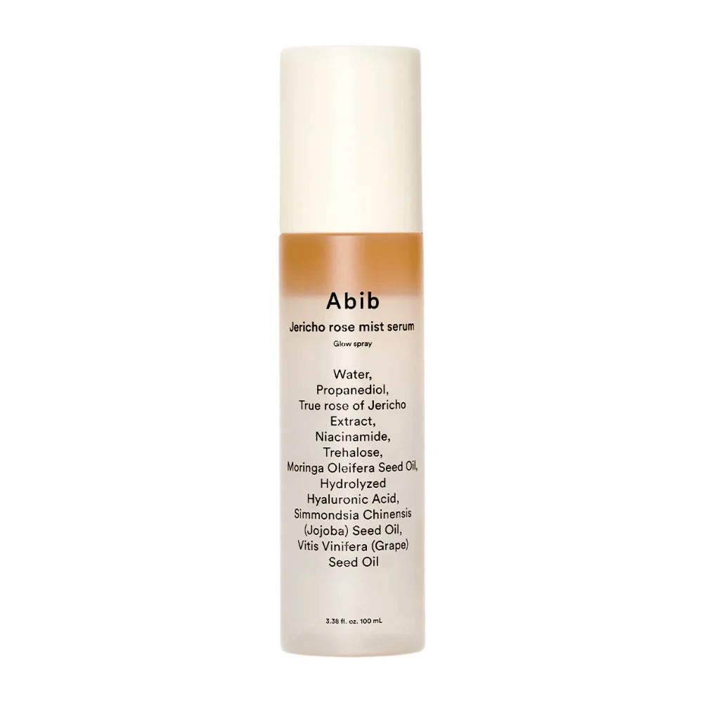Abib Jericho Rose Mist Serum Glow Spray 100ml för återfuktad hud med naturlig lyster