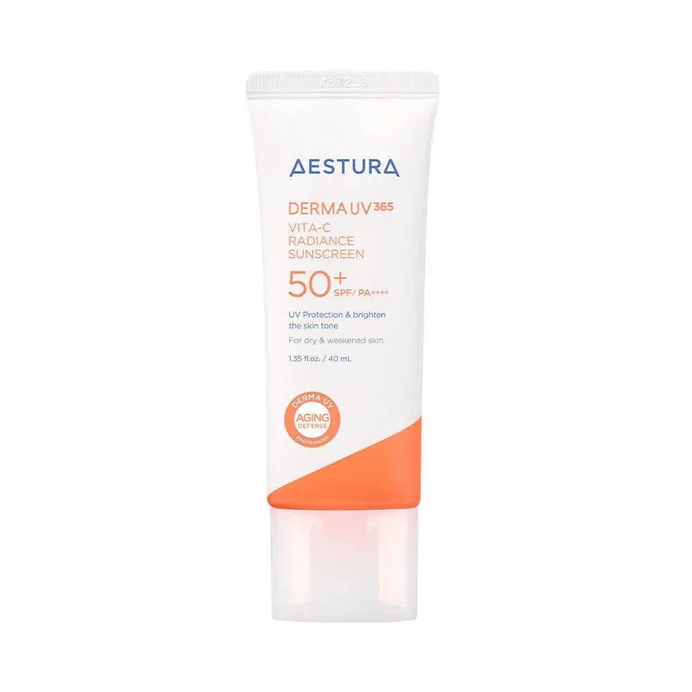 AESTURA Derma UV 365 VITA-C Radiance Sunscreen SPF50+ PA++++ 40ml