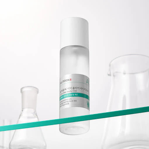 Exfolierande body mist med AHA BHA och PHA för jämnare hudstruktur och klarare hud