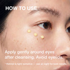 Koreansk retinol eye cream med återfuktande hyaluronsyra och trehalos