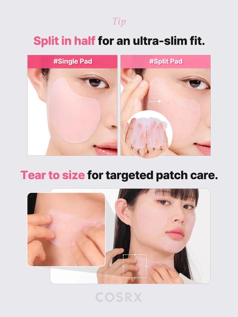 Anti-age toner pads med peptidkomplex, kollagen och vitamin E som hjälper till att förbättra hudens elasticitet