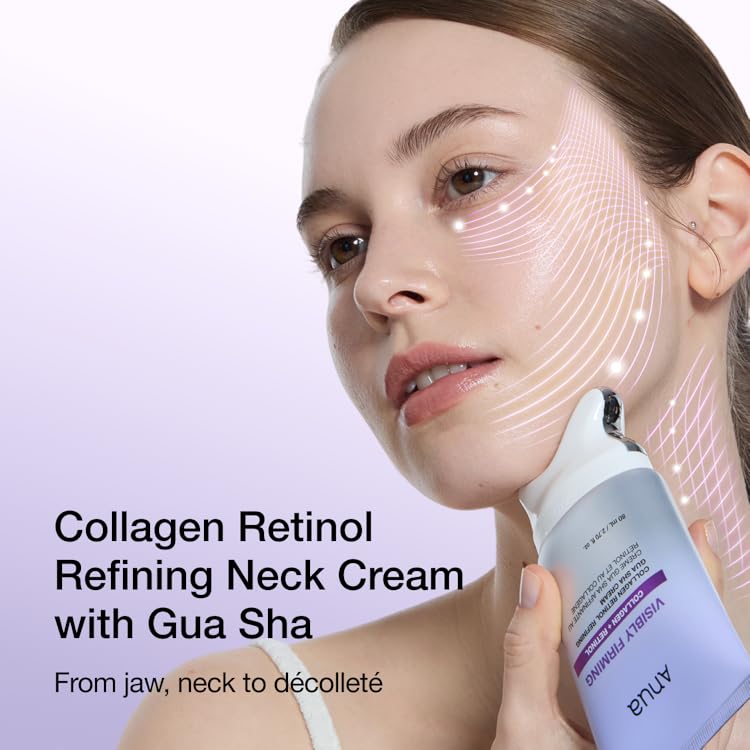 Uppstramande gua sha-kräm med retinol och kollagen