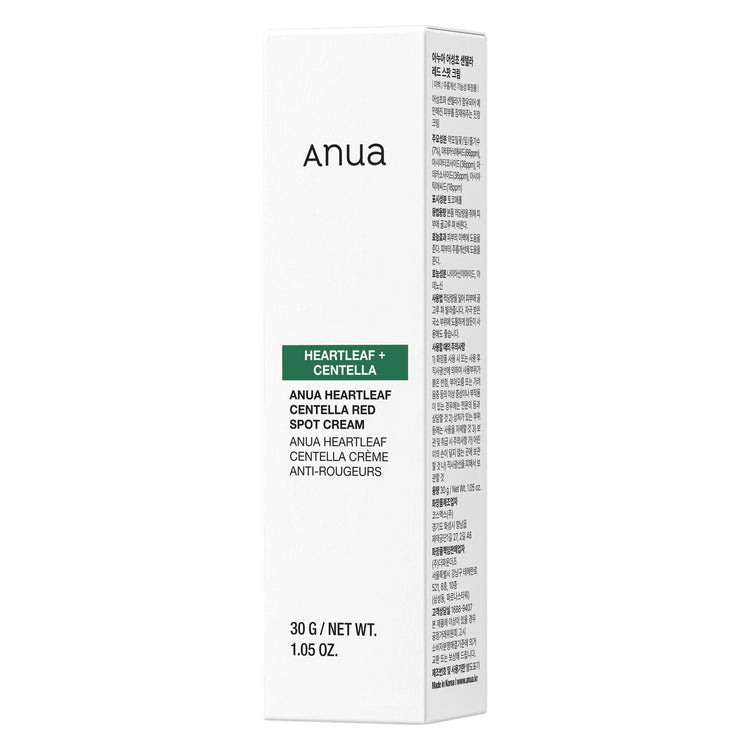Anua Heartleaf Centella Red Spot Cream för rodnad, finnar och stressad hud