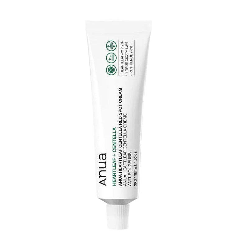 Anua Heartleaf Centella Red Spot Cream för känslig och irriterad hud