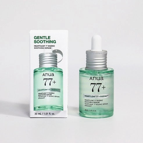 Anua Heartleaf 77 B3 Zinc Soothing Serum för jämnare och klarare hud