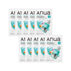 Hydrating sheet mask med flera former av hyaluronsyra