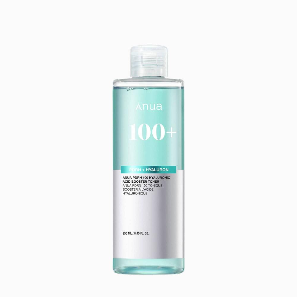 Anua PDRN 100 Hyaluronic Acid Booster Toner 250 ml för återfuktad och glowig hud