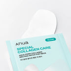 ANUA PDRN Collagen Melting Neck Patch med tunn kollagenfilm och skyddsfilm