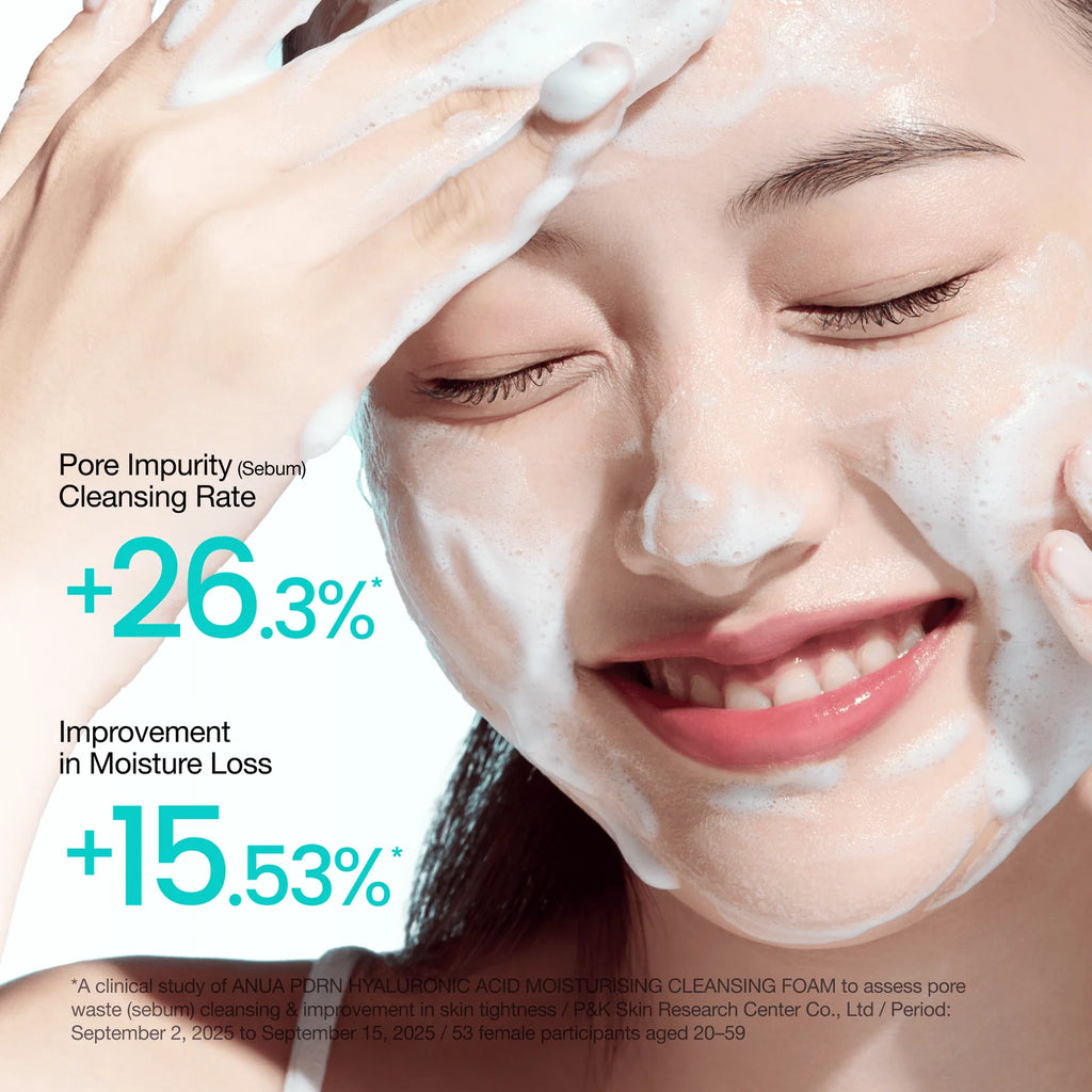 K-beauty cleanser med rikt och mjukt skum