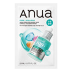 Anua PDRN Hyaluronic Capsule 100 Serum Mask 10-pack för glow och återfuktning