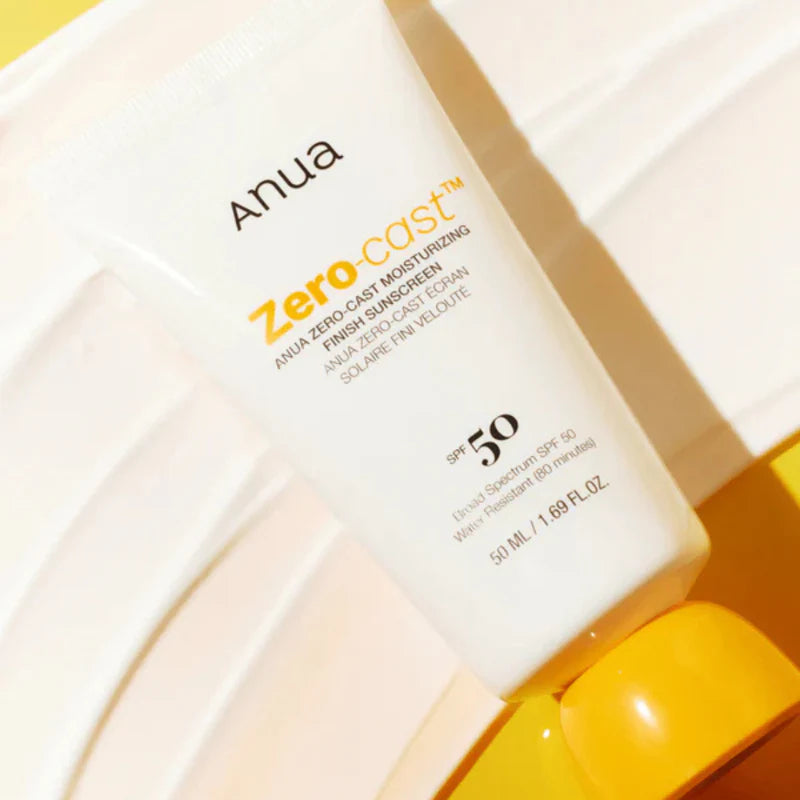 ANUA sunscreen as part of Korean skincare routine for daily sun protection