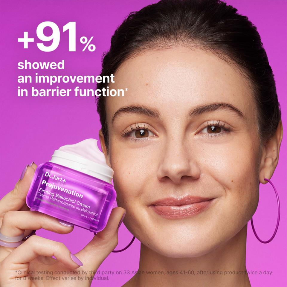 Bakuchiol face cream for firmer and smoother skin
