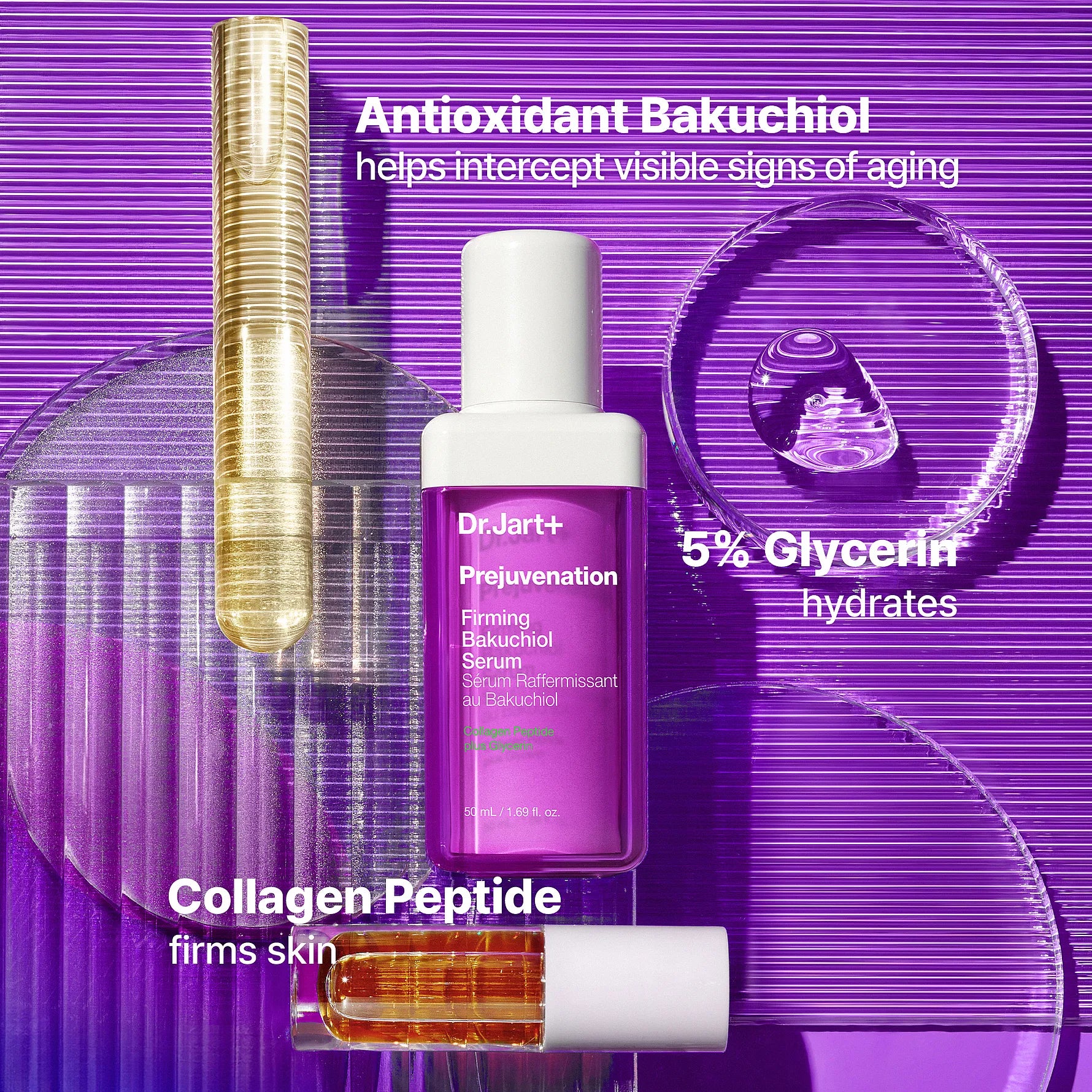 Bakuchiol serum for firmer and more elastic skin
