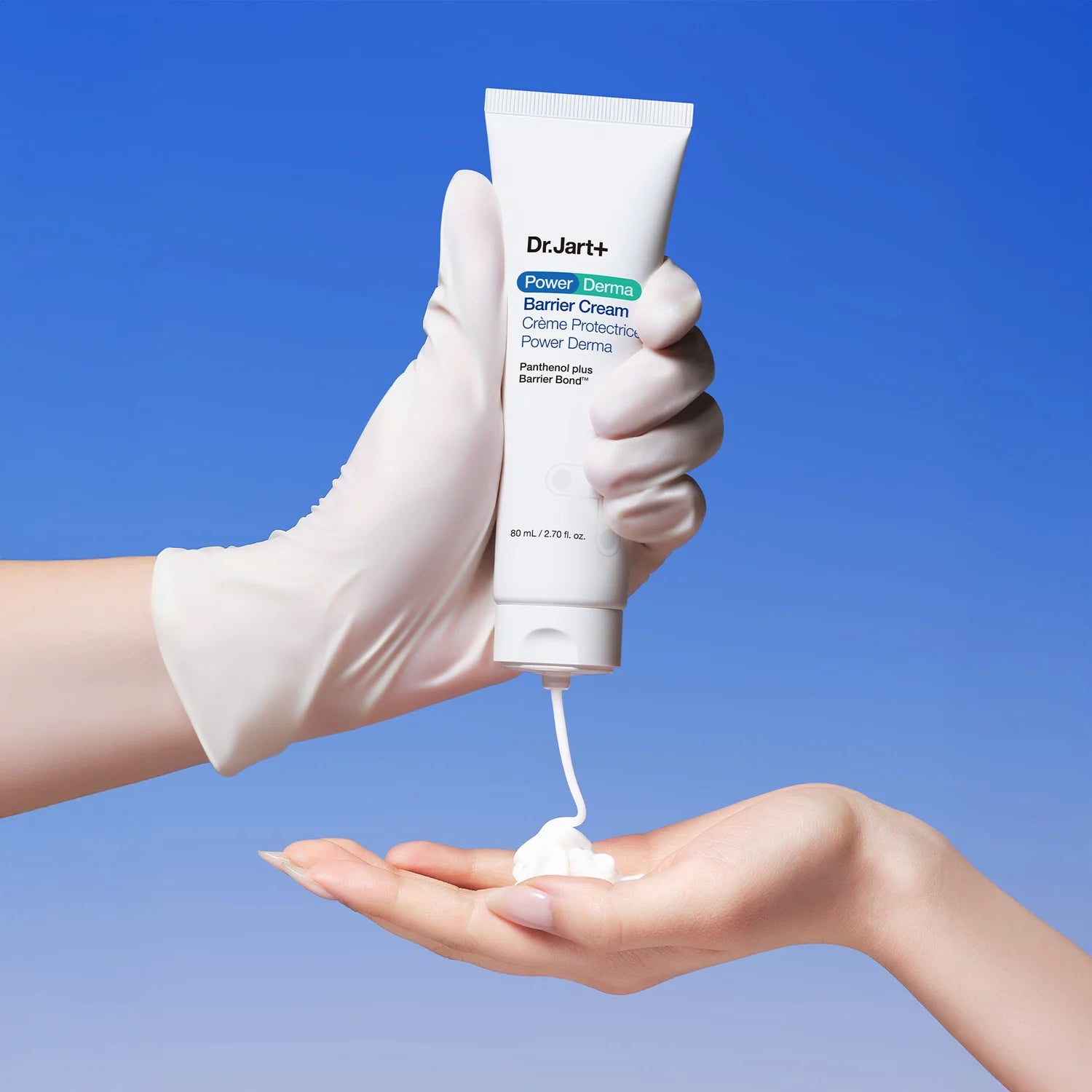 Barrier repair face cream with panthenol and ceramides