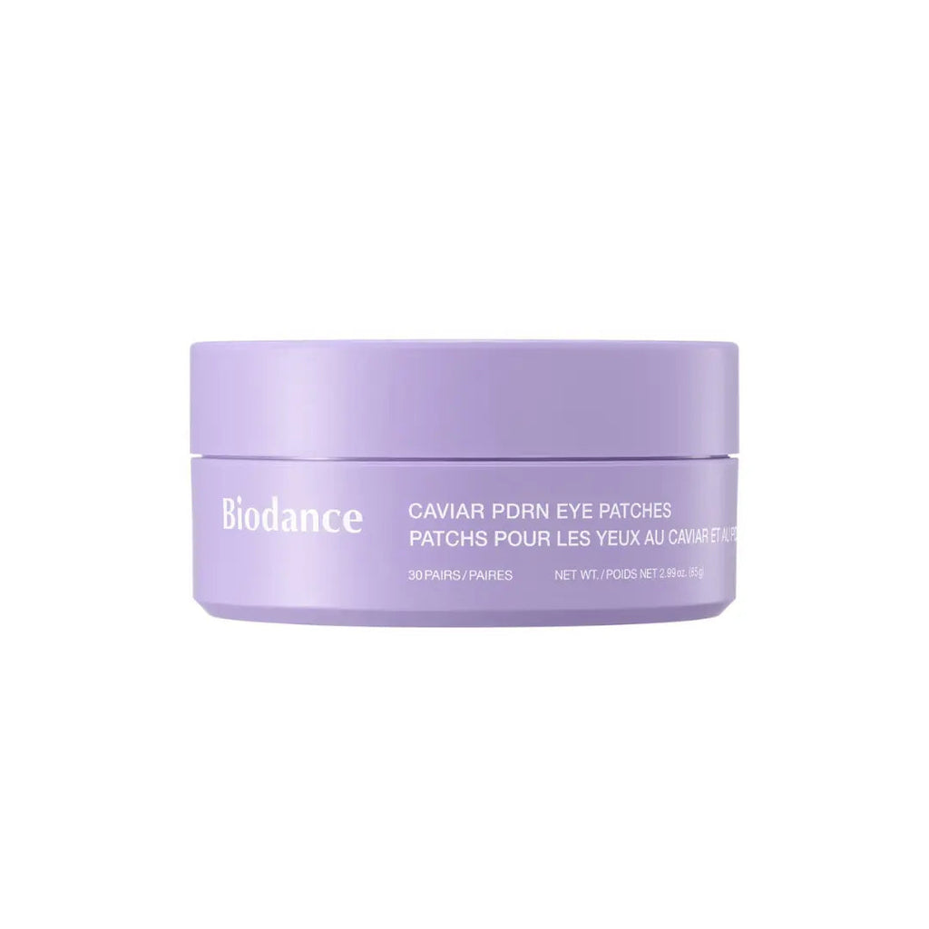 BIODANCE Caviar PDRN Eye Patches 30 par i lila burk