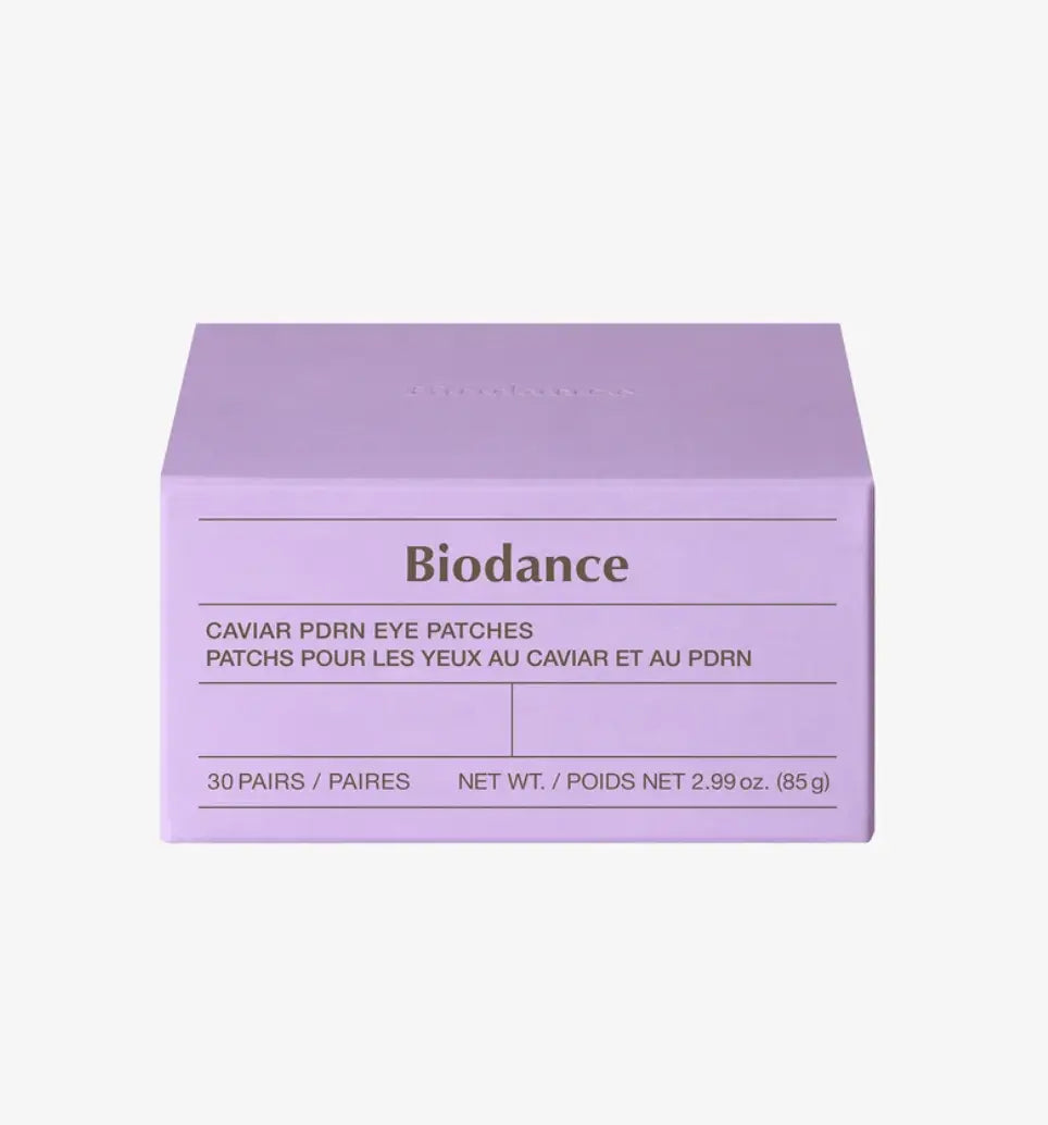 Förpackning till BIODANCE Caviar PDRN Eye Patches 30 par 85 g