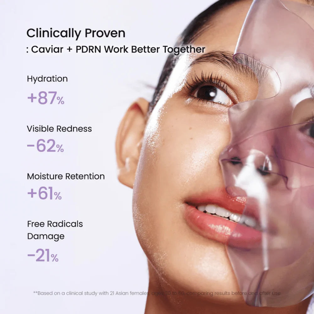 Biodance Caviar PDRN mask kliniskt testade resultat