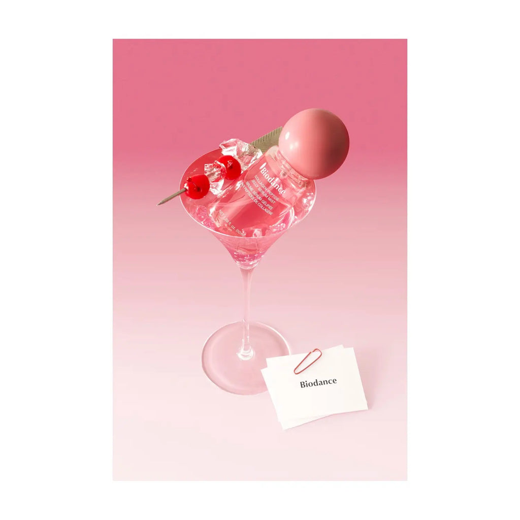 BIODANCE Collagen Peptide Jelly Serum Mist för återfuktad glass skin-lyster
