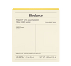 Biodance Radiant Vita Niacinamide Real Deep Mask 34 g x 4