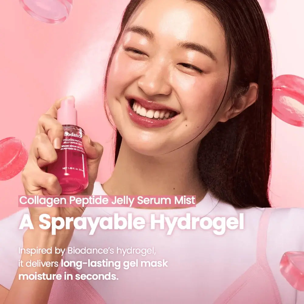 BIODANCE spraybar hydrogelmist för långvarig återfuktning