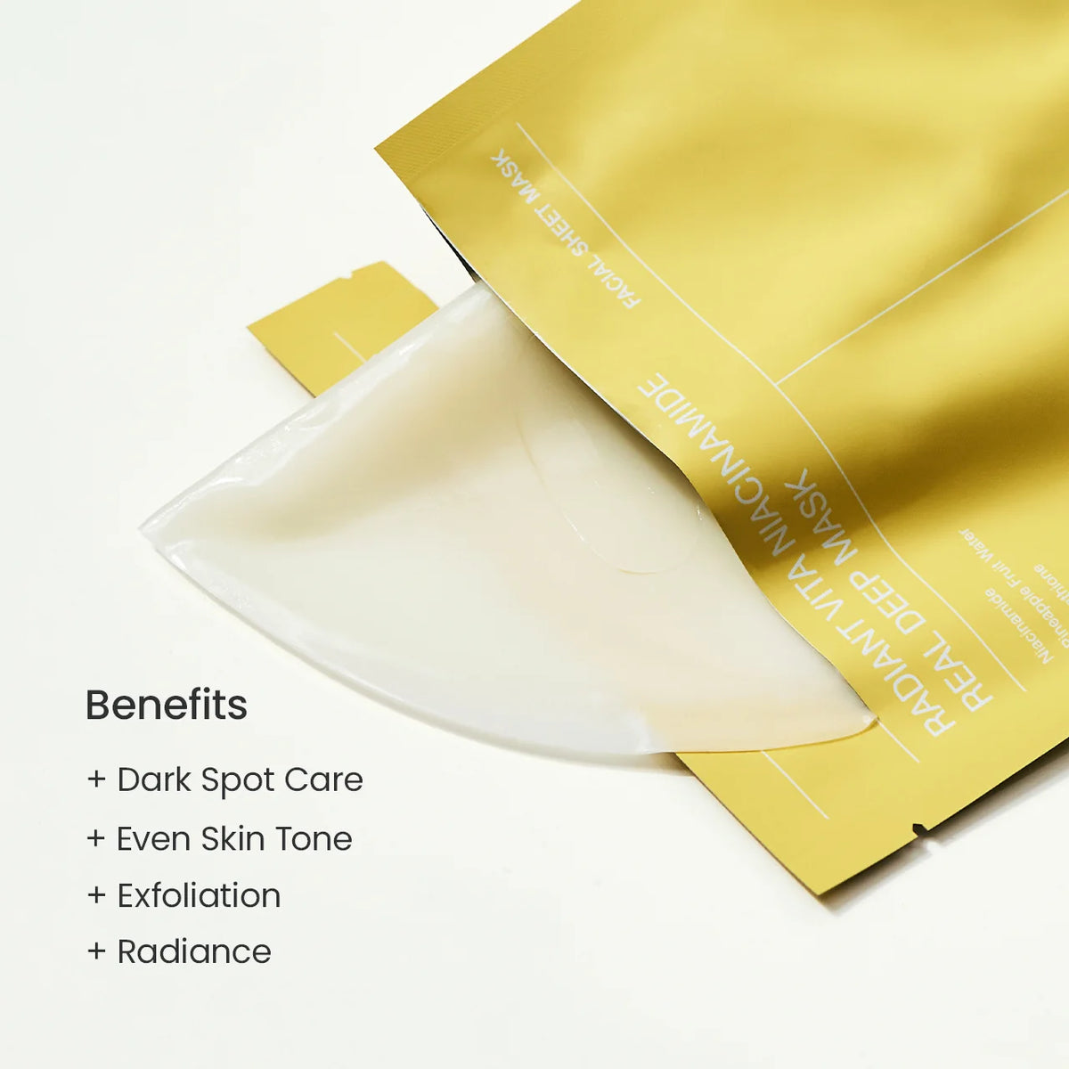 Fordeler med Biodance Vita Niacinamide hydrogelmaske