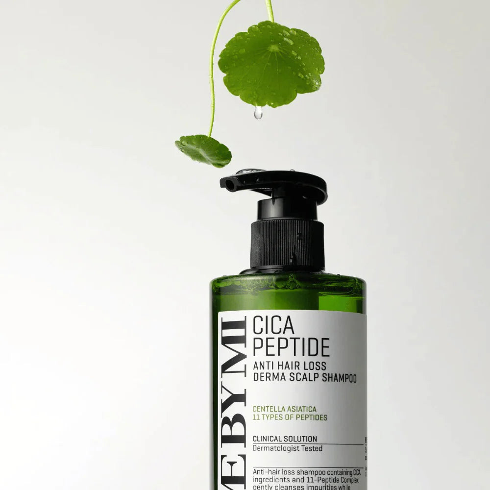Biotin and peptide shampoo for healthy scalp and stronger hair