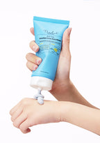 Sherbet-mjuk lermask med Blue Clay som rengör porerna och förbättrar hudstrukturen