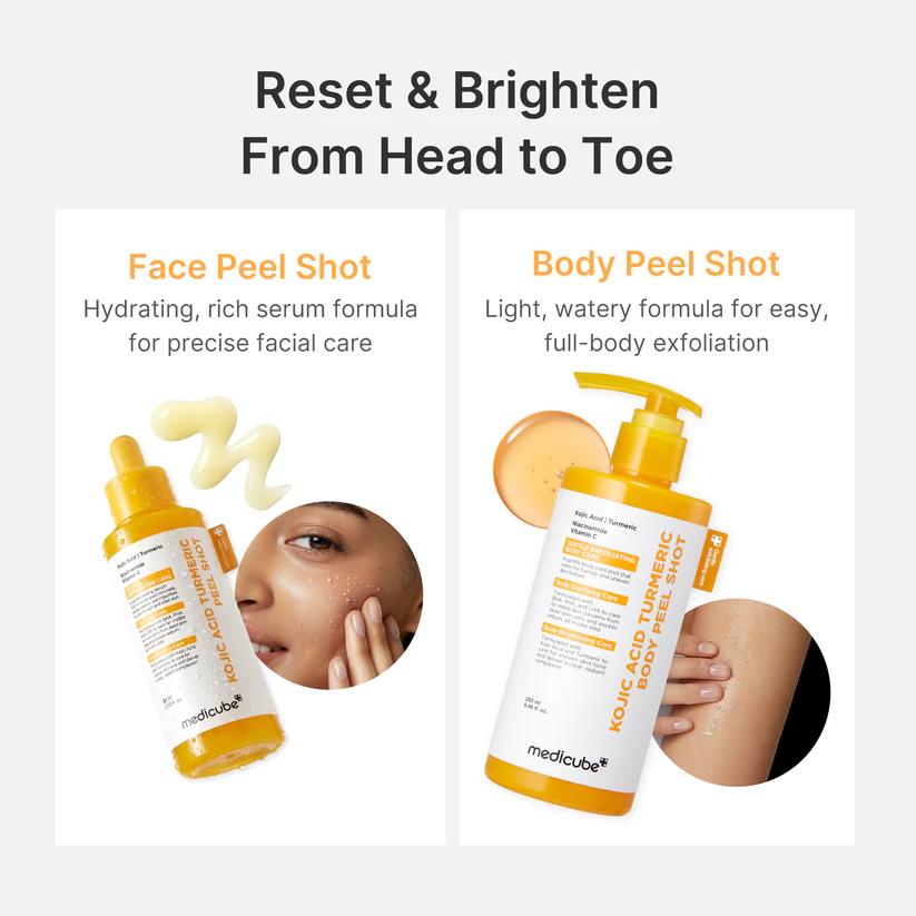 Lystergivande peeling med niacinamid och vitamin C