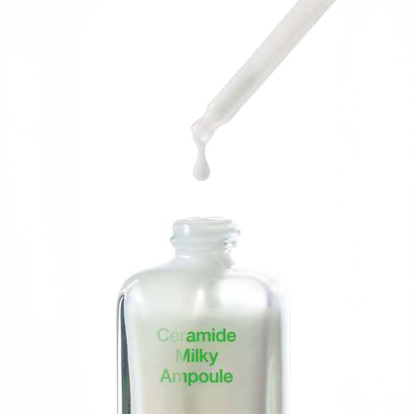 Koreansk ceramide ampoule med cica och squalane för känslig hud