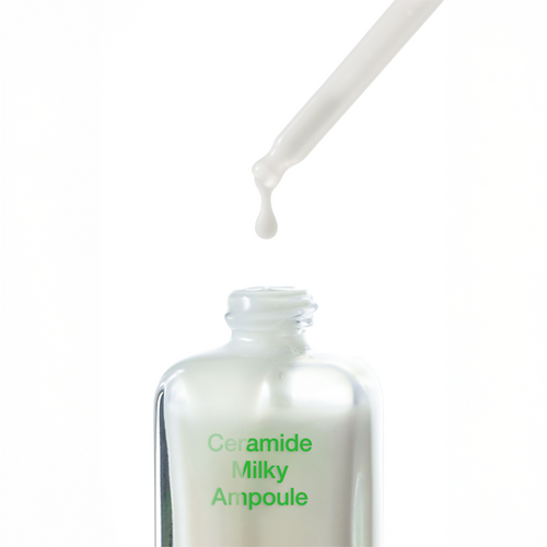 Koreansk ceramide ampoule med cica och squalane för känslig hud