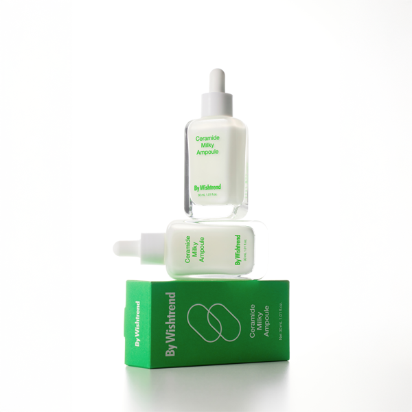 Återfuktande milky ampoule för känslig och acnebenägen hud