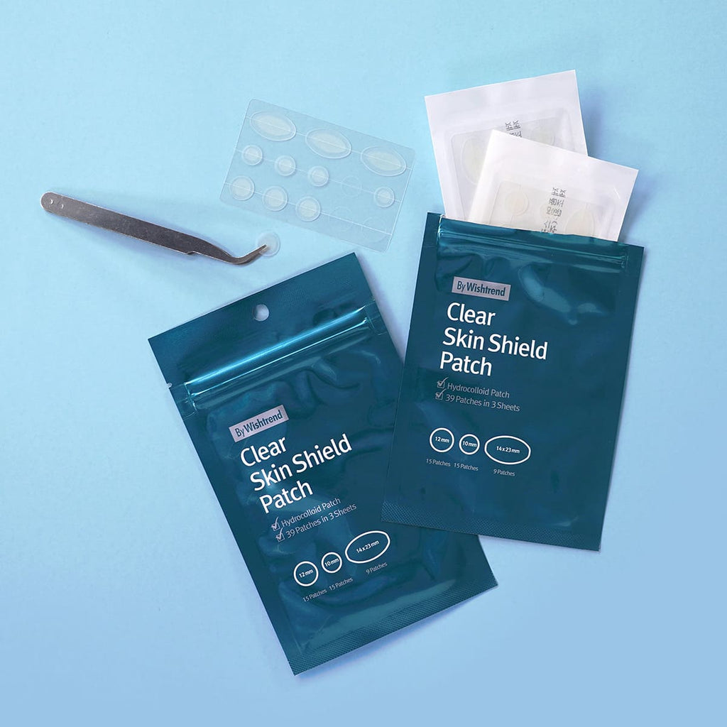 Koreanska acne patches för finnar och blemishes