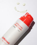 Återfuktande sunscreen utan white cast för daglig användning