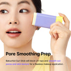 K-beauty SPF stick med niacinamid och peptider för elasticitet