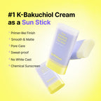 By Wishtrend sunscreen stick för jämn hudtextur och glow