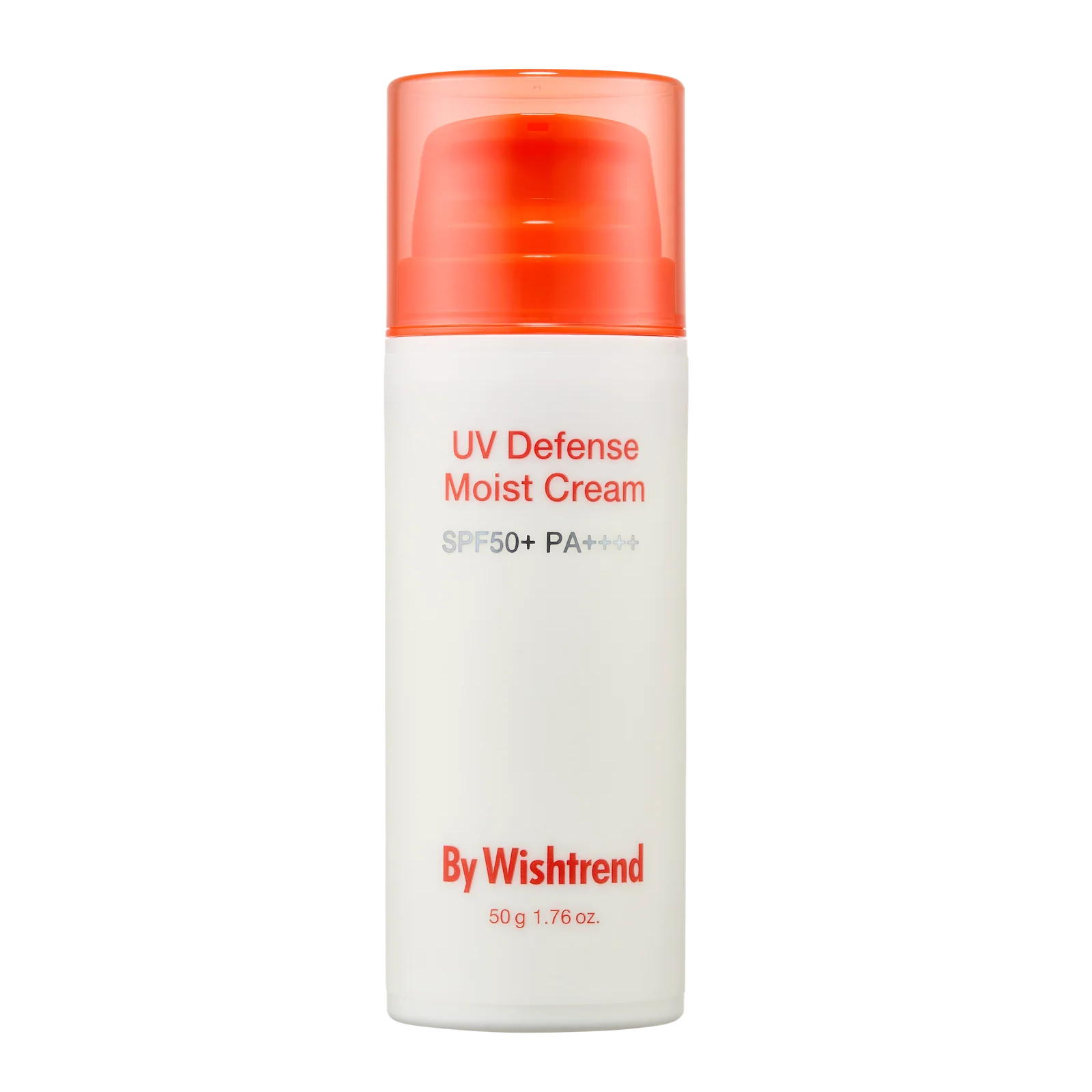 By Wishtrend UV Defense Moist Cream SPF50+ PA++++ för återfuktad hud