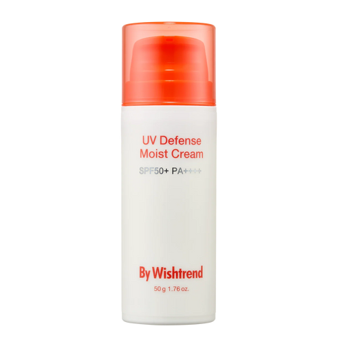 By Wishtrend UV Defense Moist Cream SPF50+ PA++++ för återfuktad hud