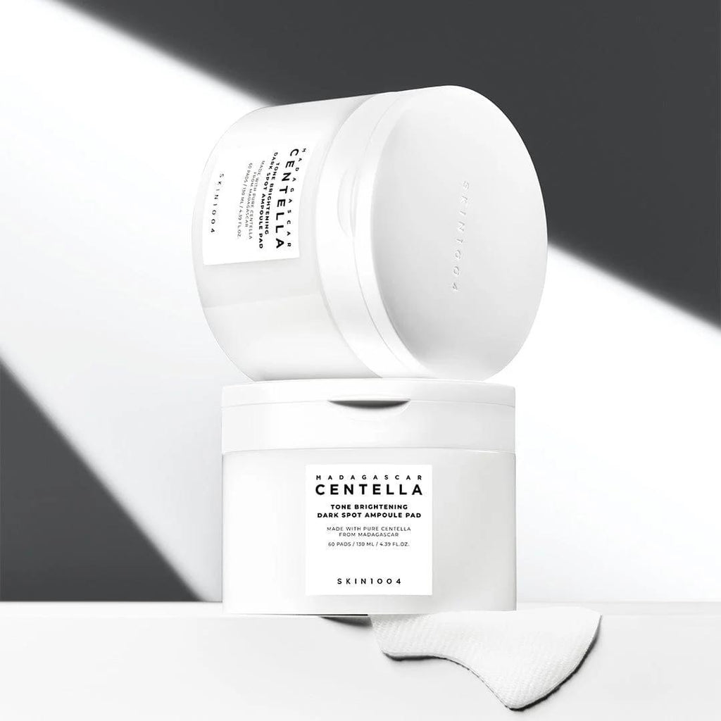 Centella toner pads mot mörka fläckar för känslig hud
