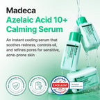 Centellian24 calming serum med azelainsyra, återfuktande ansiktsserum som lugnar känslig hud och stärker hudbarriären.