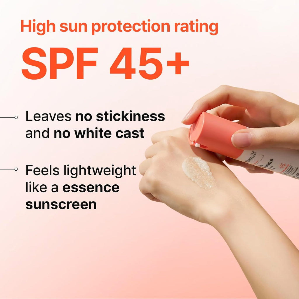 Centellian24 K-beauty solkräm 40 ml, skyddande och återfuktande sun essence för daglig hudvård och UV-skydd.