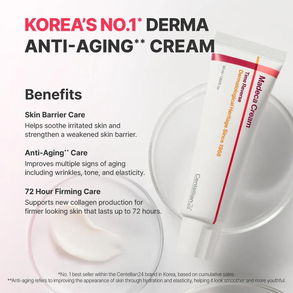 Centellian24 Madeca Cream Time Reverse – fördelar och anti-aging egenskaper