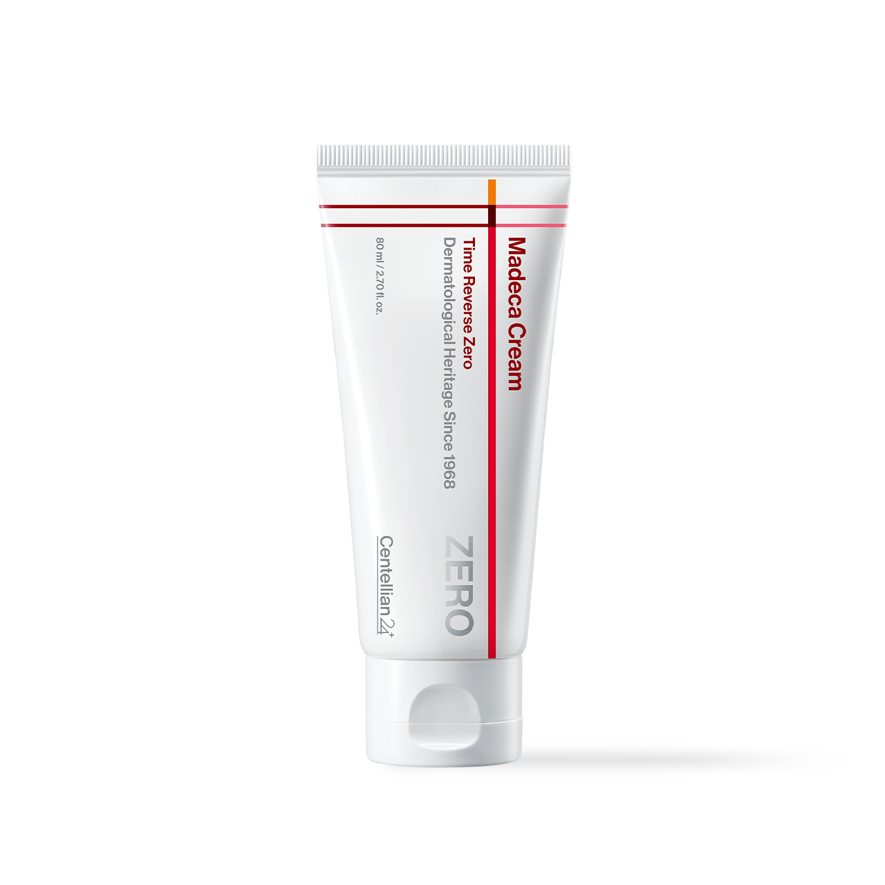 Centellian24 Madeca Cream Time Reverse Zero 80ml med Centella Asiatica, retinol och ceramider för fastare och återfuktad hud