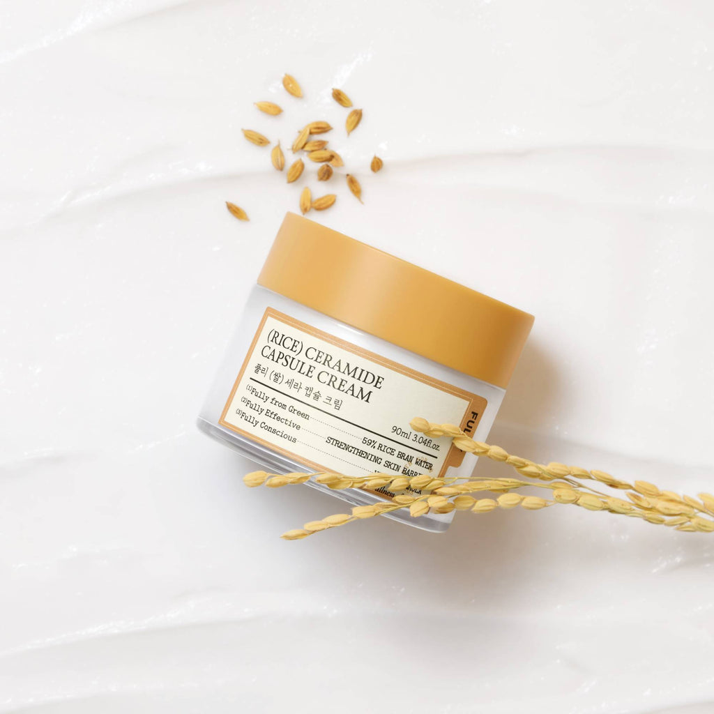 Barrier cream med ceramider, squalane och hyaluronsyra som stärker hudens naturliga skyddsbarriär