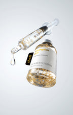 Collagen and gold ampoule for anti aging skincare