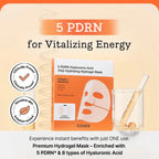 Fördelar med COSRX 5 PDRN Hyaluronic Acid Vital Hydrating Hydrogel Mask