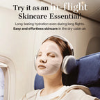 COSRX 5 PDRN Hyaluronic Acid Hydrogel Mask för återfuktning under flygresor