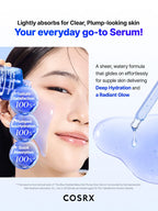 Blue Peptide Serum med GHK-Cu och peptider för fastare hud