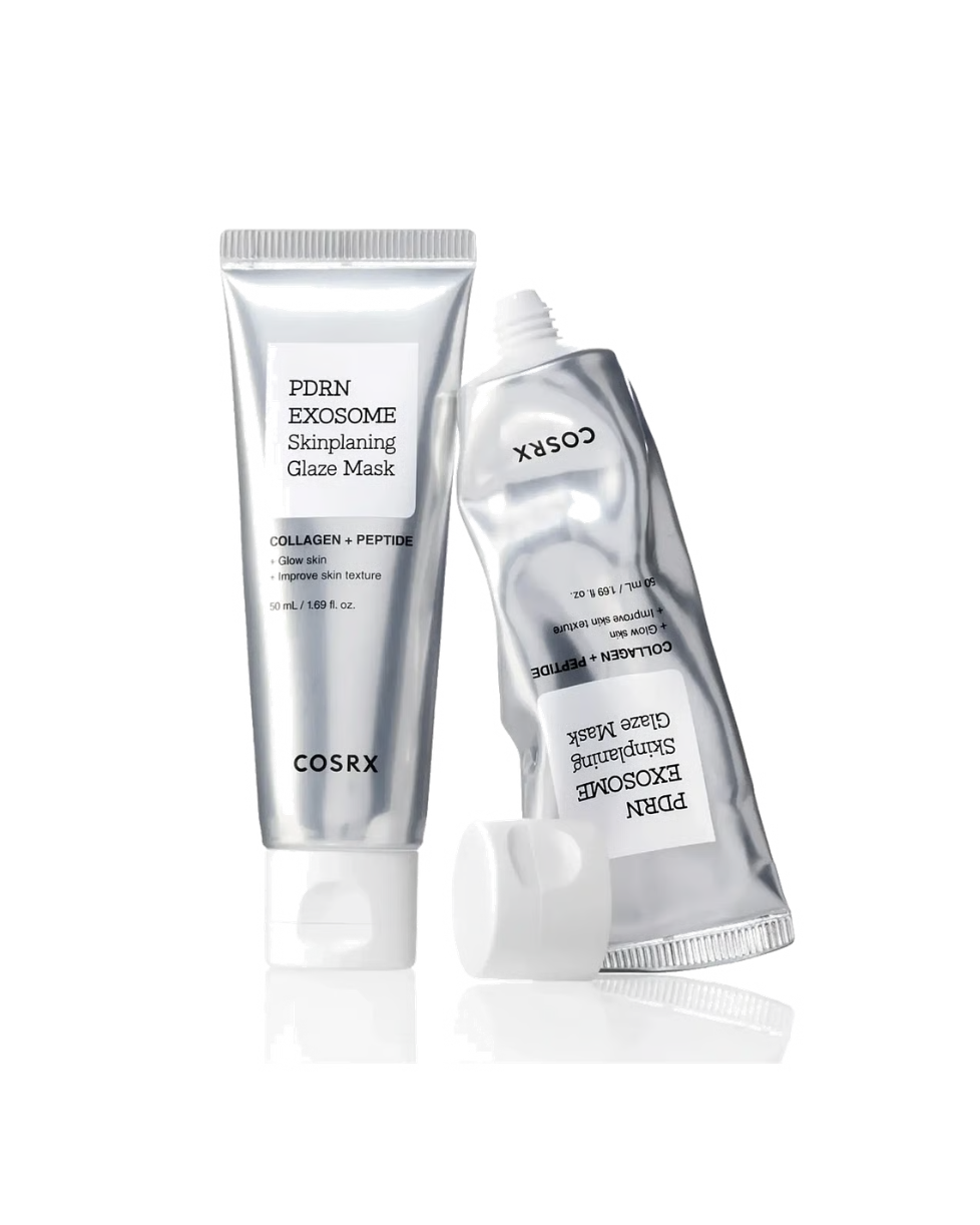 Glass skin-mask med PDRN, PHA och niacinamid