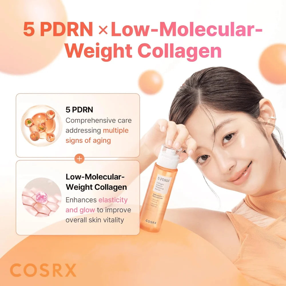 Anti-age serum som förbättrar hudens elasticitet och lyster